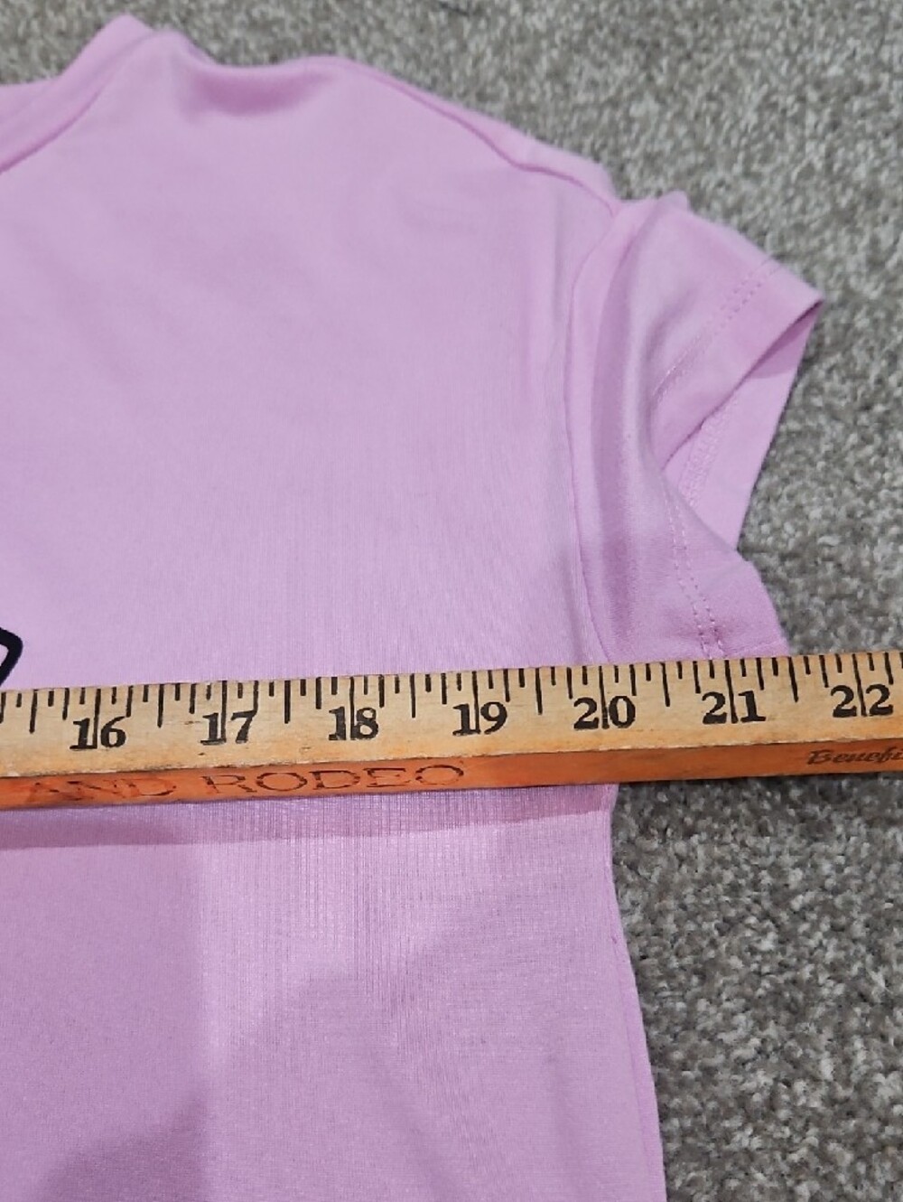 Juicy Couture Pink Lilac Crest Logo Tee - Picture 5 of 6